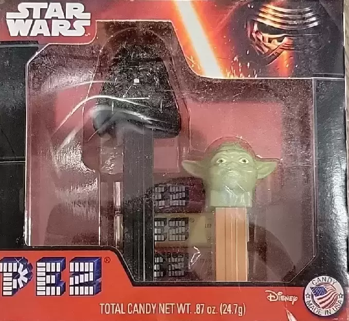 PEZ - Pez 2015 Star Wars Darth Vader &Yoda