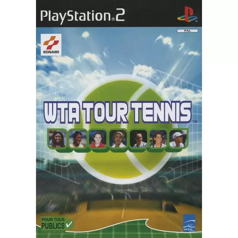 Jeux PS2 - WTA Tour Tennis