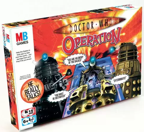 MB - Milton Bradley - Operation - Doctor Who