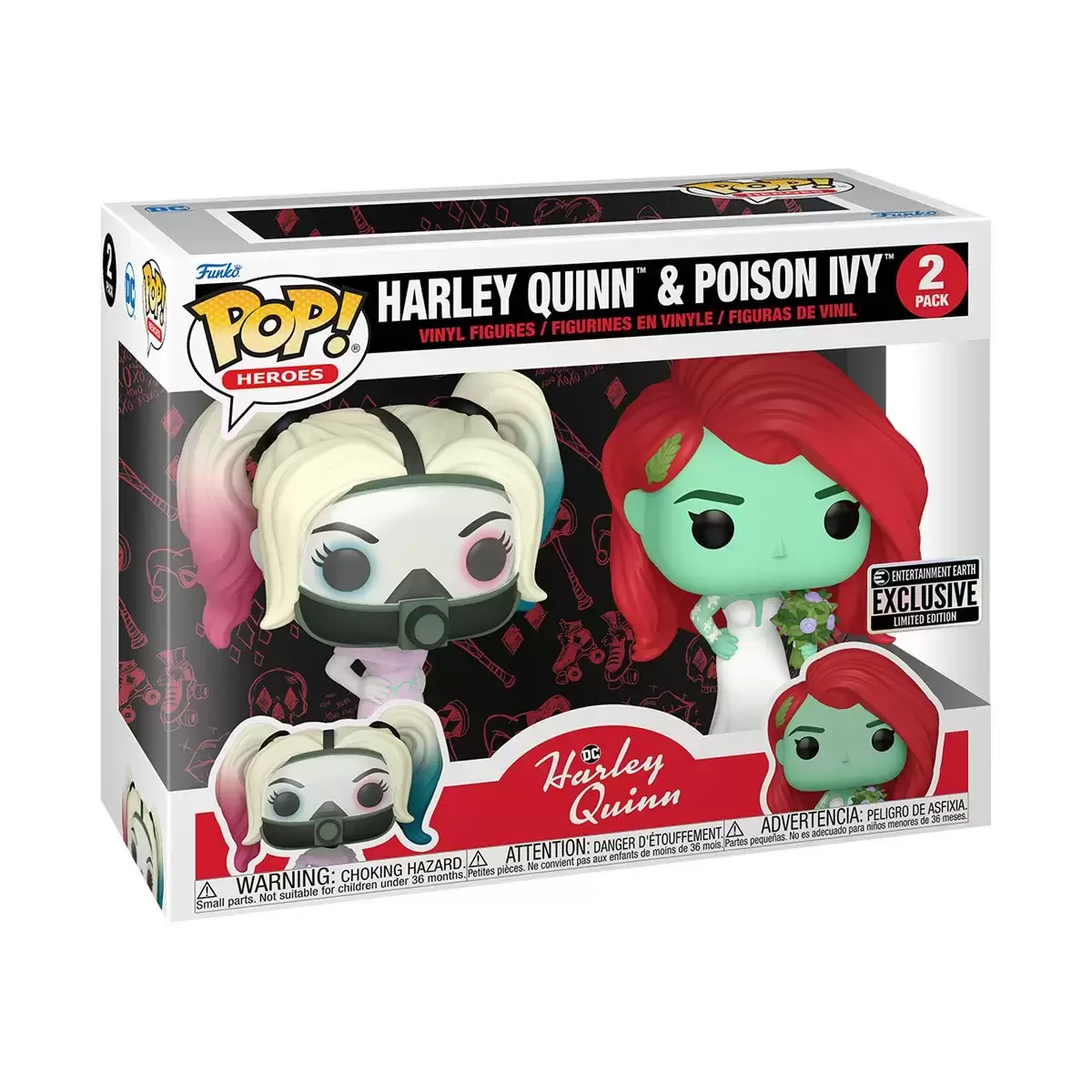 POP! Heroes - Harley Quinn - Harley Quinn & Poison Ivy 2 Pack