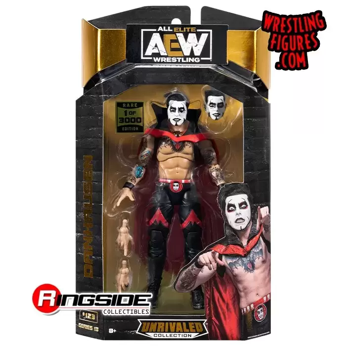 2023 Aew Jazwares Unrivaled Collection Series 13 #123 Danhausen [rare  Edition] - AEW - Unrivaled action figure #123