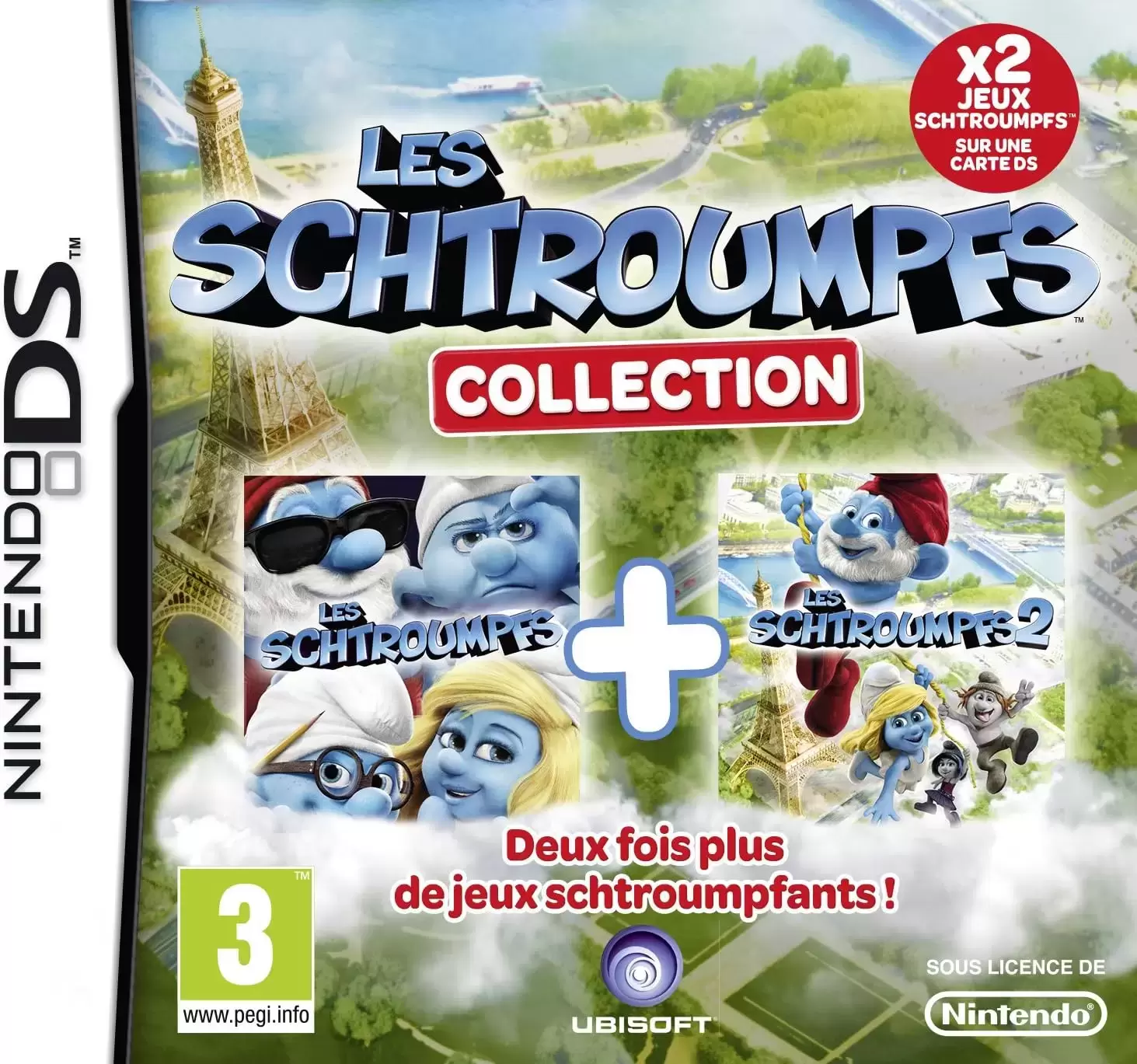 Nintendo DS Games - Les Schtroumpfs Collection