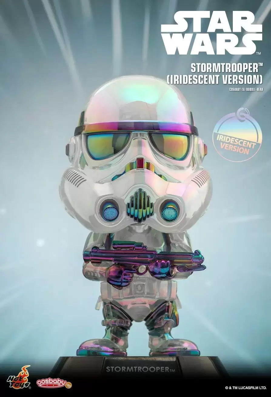 Cosbaby Figures - Stormtrooper Iridescent Version