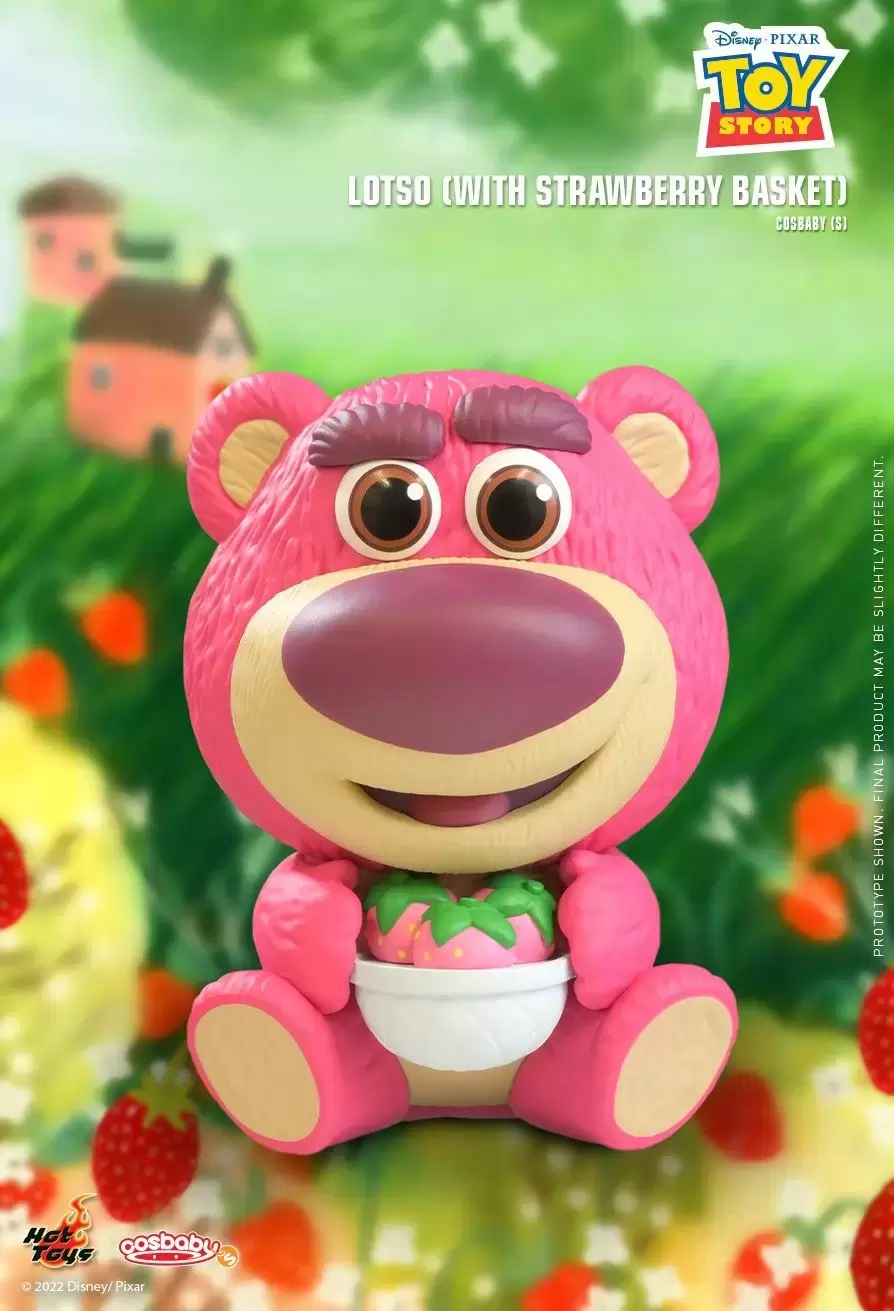 Cosbaby Figures - Lotso with Strawberry Basket