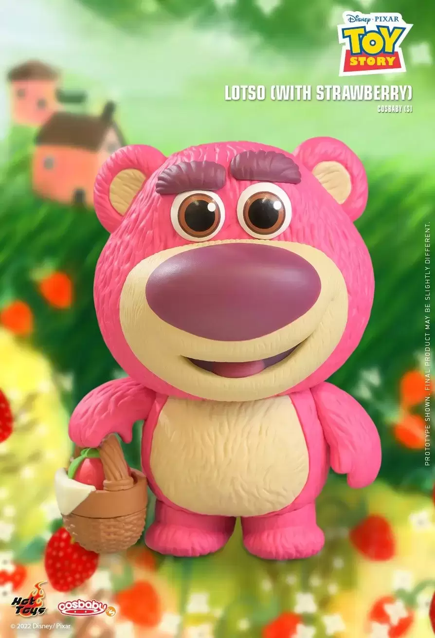 Cosbaby Figures - Lotso with Strawberry