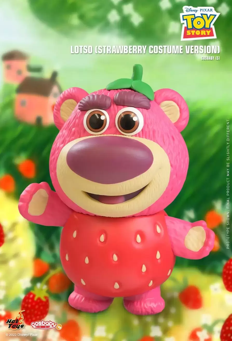 Cosbaby Figures - Lotso Strawberry Costume Version