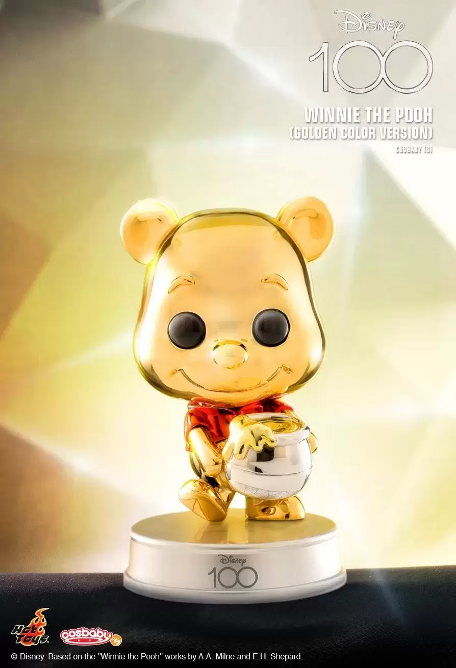 Cosbaby Figures - Winnie The Pooh Platinum Color Version