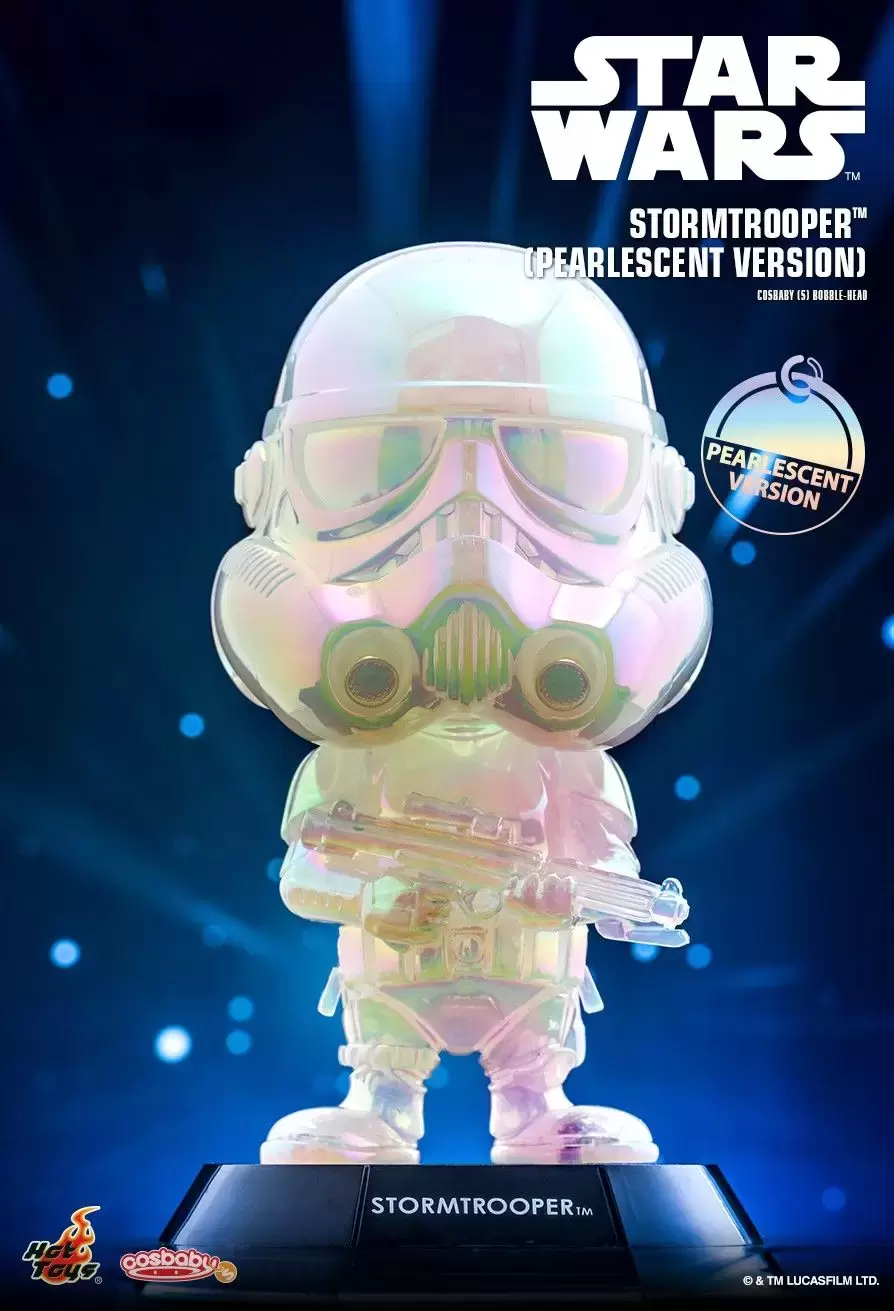 Cosbaby Figures - Stormtrooper Pearlescent Version