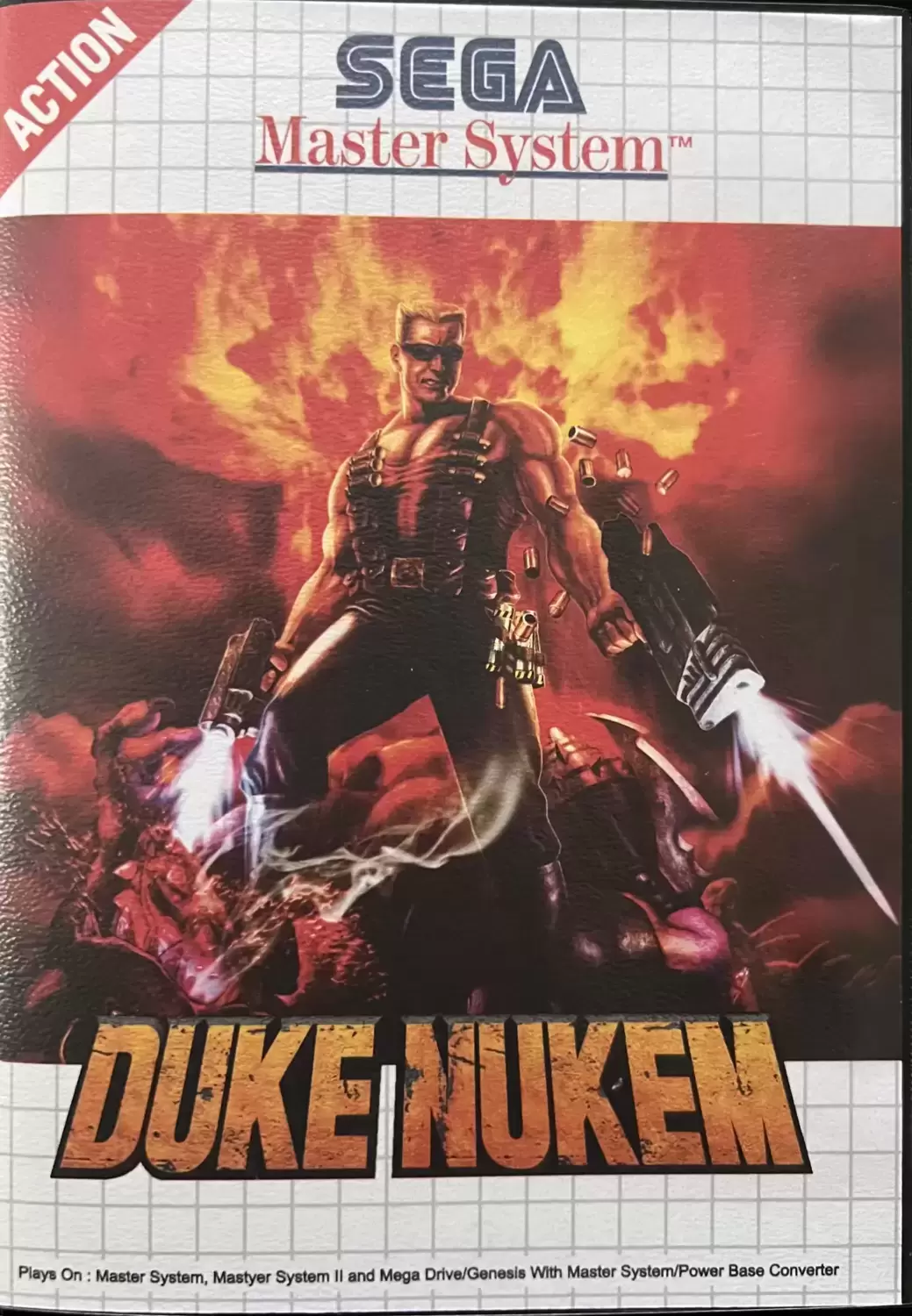 SEGA Master System Games - Duke Nukem