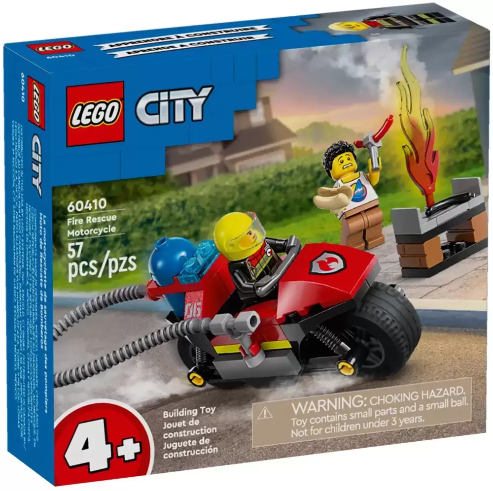 LEGO CITY - Fire Rescue Motorcycle