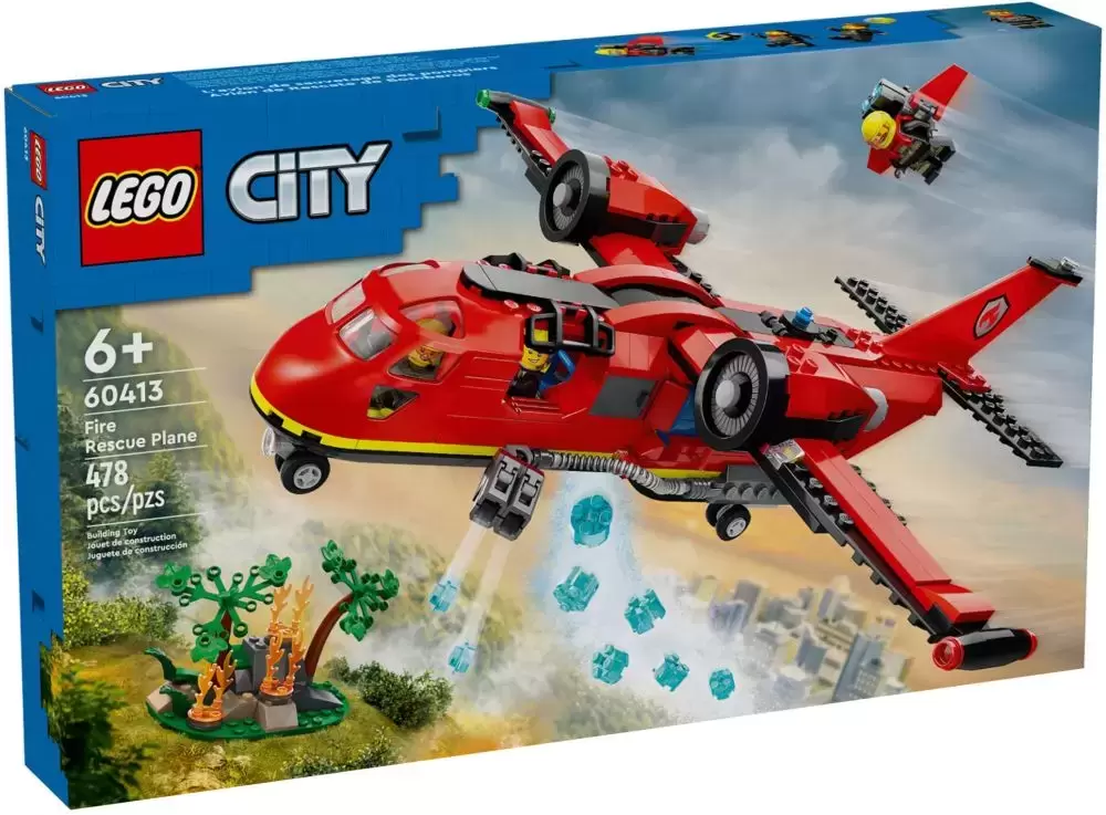 LEGO CITY - Fire Rescue Plane