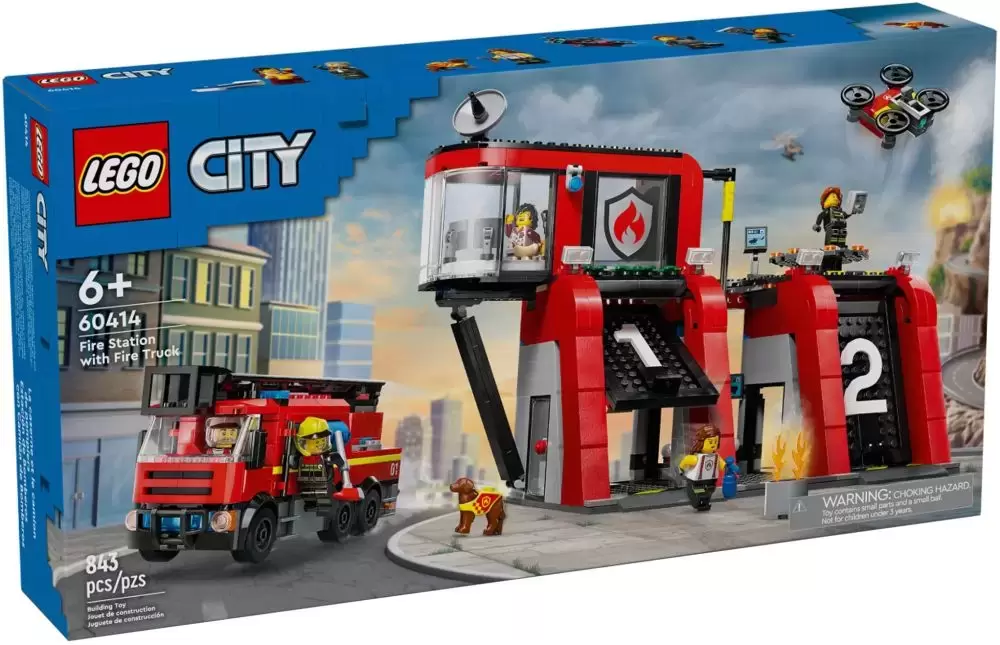 LEGO CITY - Fire Station with Fire Engine