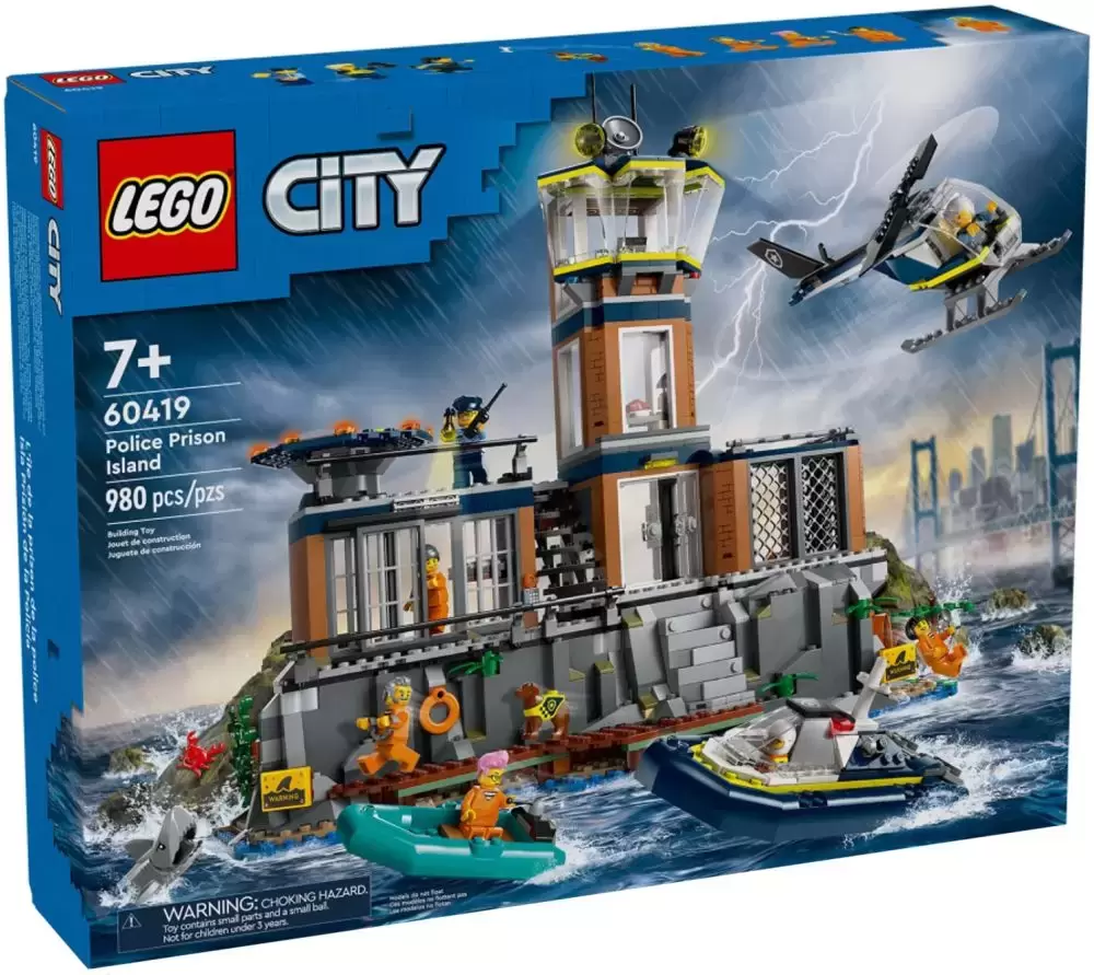 LEGO CITY - Police Prison Island