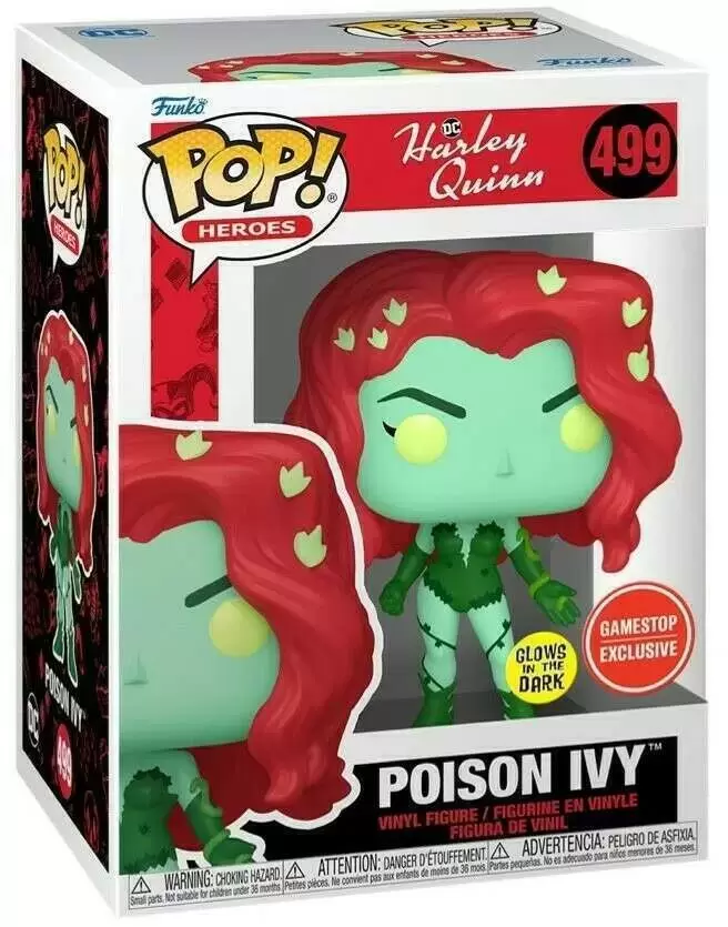 POP! Heroes - Harley Quinn - Poison Ivy GITD