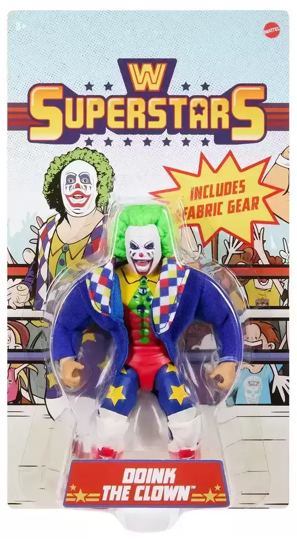 WWE Superstars - Mattel - Doink The Clown