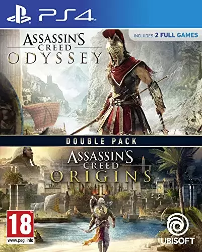 PS4 Games - Assassin\'s Creed Odyssey & Assassin\'s Creed Origins Double Pack