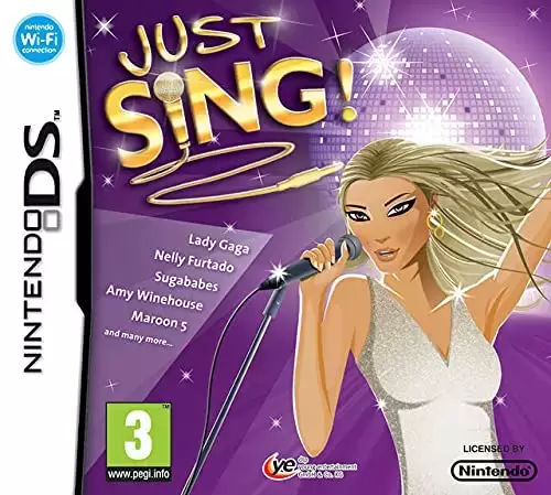 Nintendo DS Games - Just sing 2