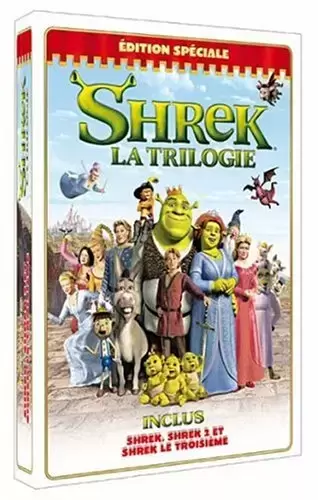 Film d\'Animation - Coffret trilogie Shrek : Shrek , Shrek 2 , Shrek 3 - Edition speciale 3 DVD