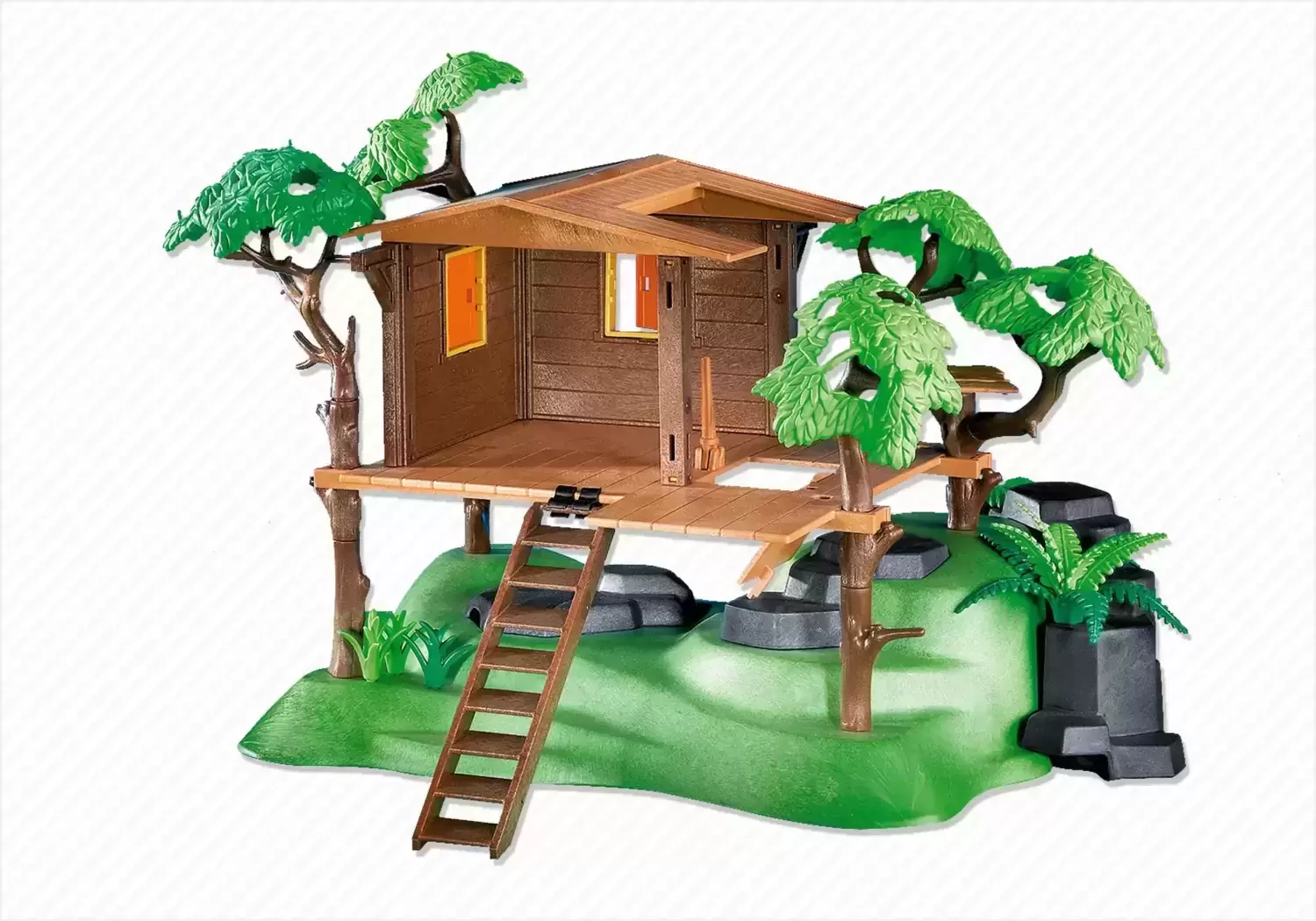 Playmobil Aventuriers - Cabane dans les arbres