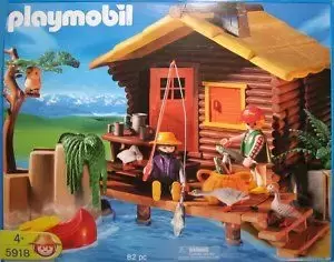 Playmobil Aventuriers - Cabane en rondins
