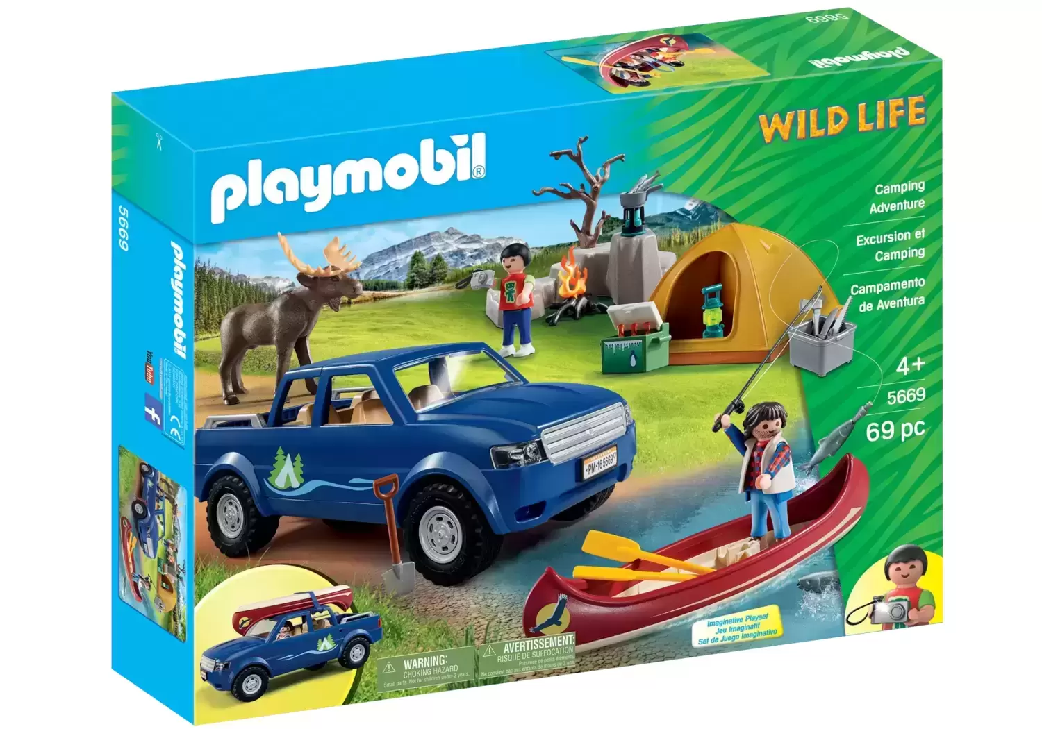 Playmobil Aventuriers - Excursion et camping