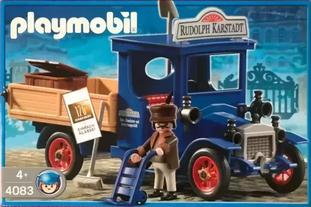 Playmobil époque Victorienne - Camion Oldtimer édition 125 ans Rudolph Karstadt
