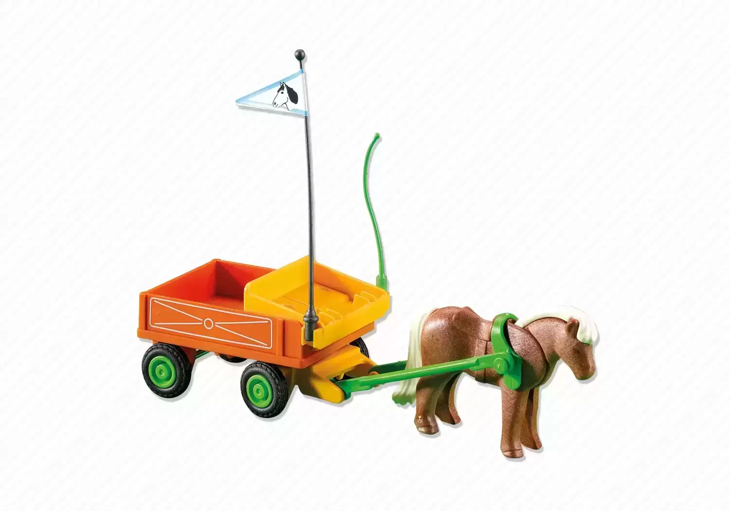 Playmobil équitation - Charrette et poney