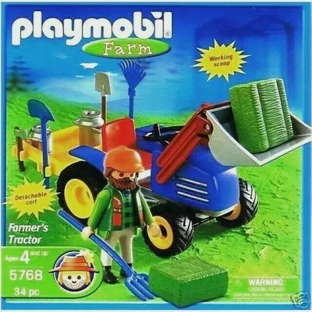 Playmobil Farmers - Farmer\'s Tractor