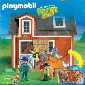 Playmobil Farmers - My Take Along Farm House