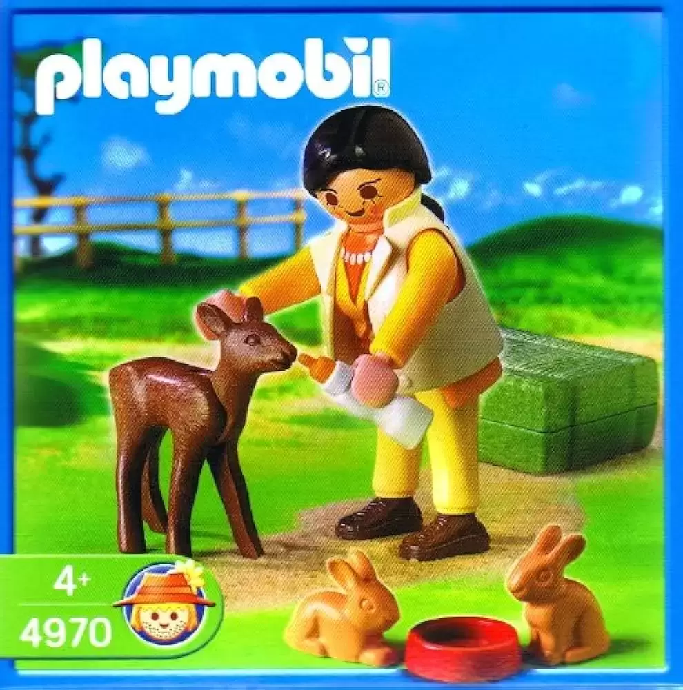 Playmobil Fermiers - Vétérinaire et animaux
