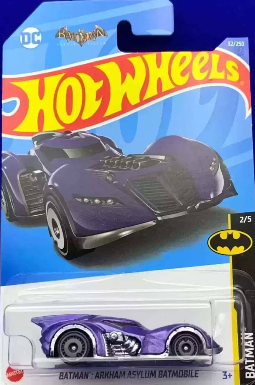 Hot Wheels Classiques - Batman Arkham Asylum - Batmobile Purple (32/250) 684173