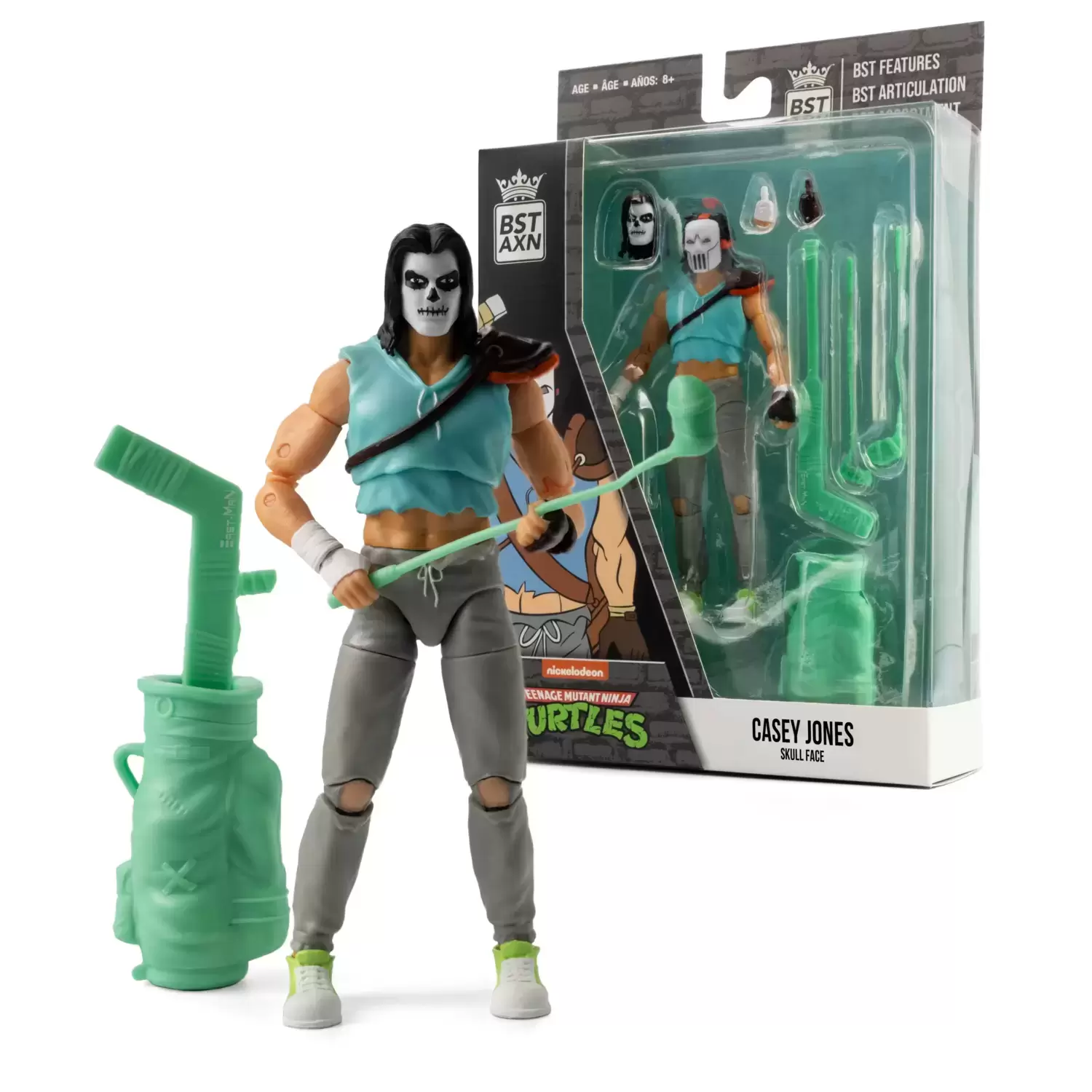 BST AXN - TMNT - Casey Jones (Skull Face)