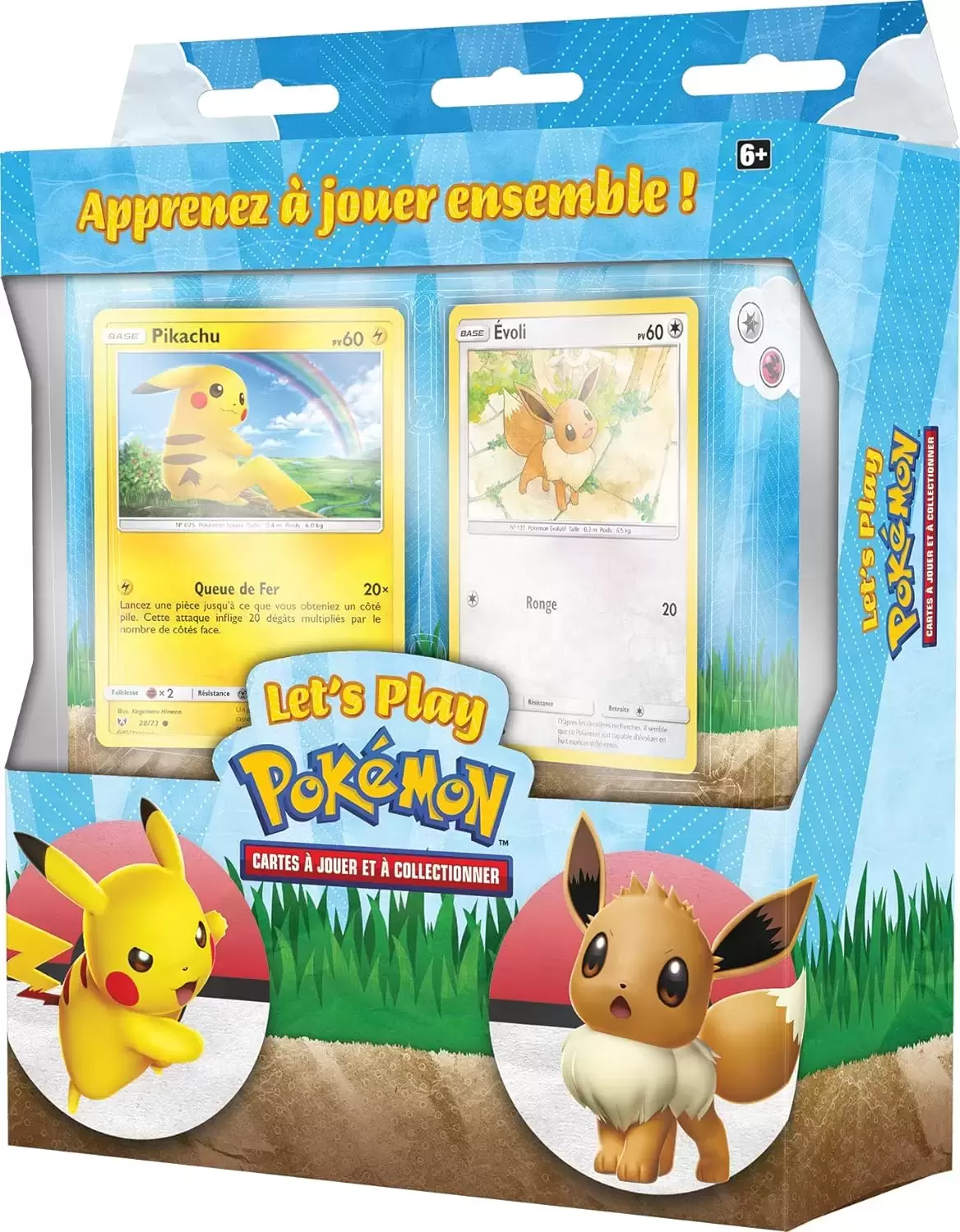 Coffret de Boosters - Let\'s Play Pokemon - Pikachu & Evoli