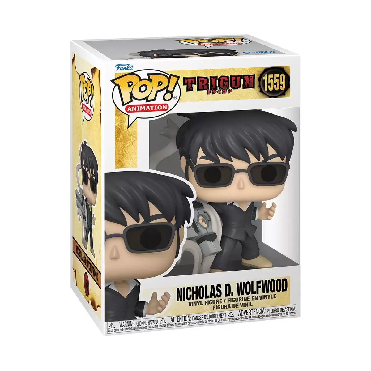 POP! Animation - Trigun - Nicholas D. Wolfwood