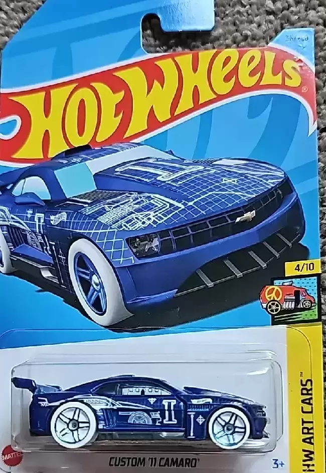 Mainline Hot Wheels - custom \'11 Camaro