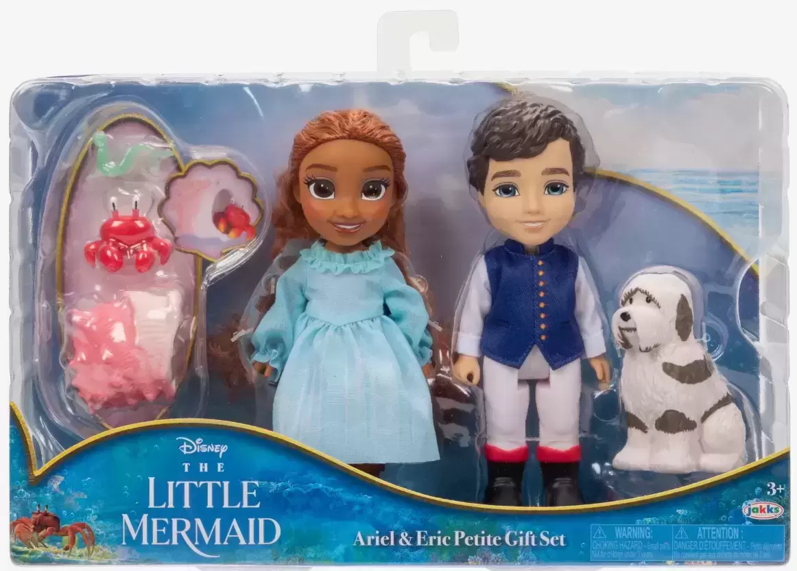 The Little Mermaid Movie (2023) - Ariel & Eric Petite Doll Gift Set
