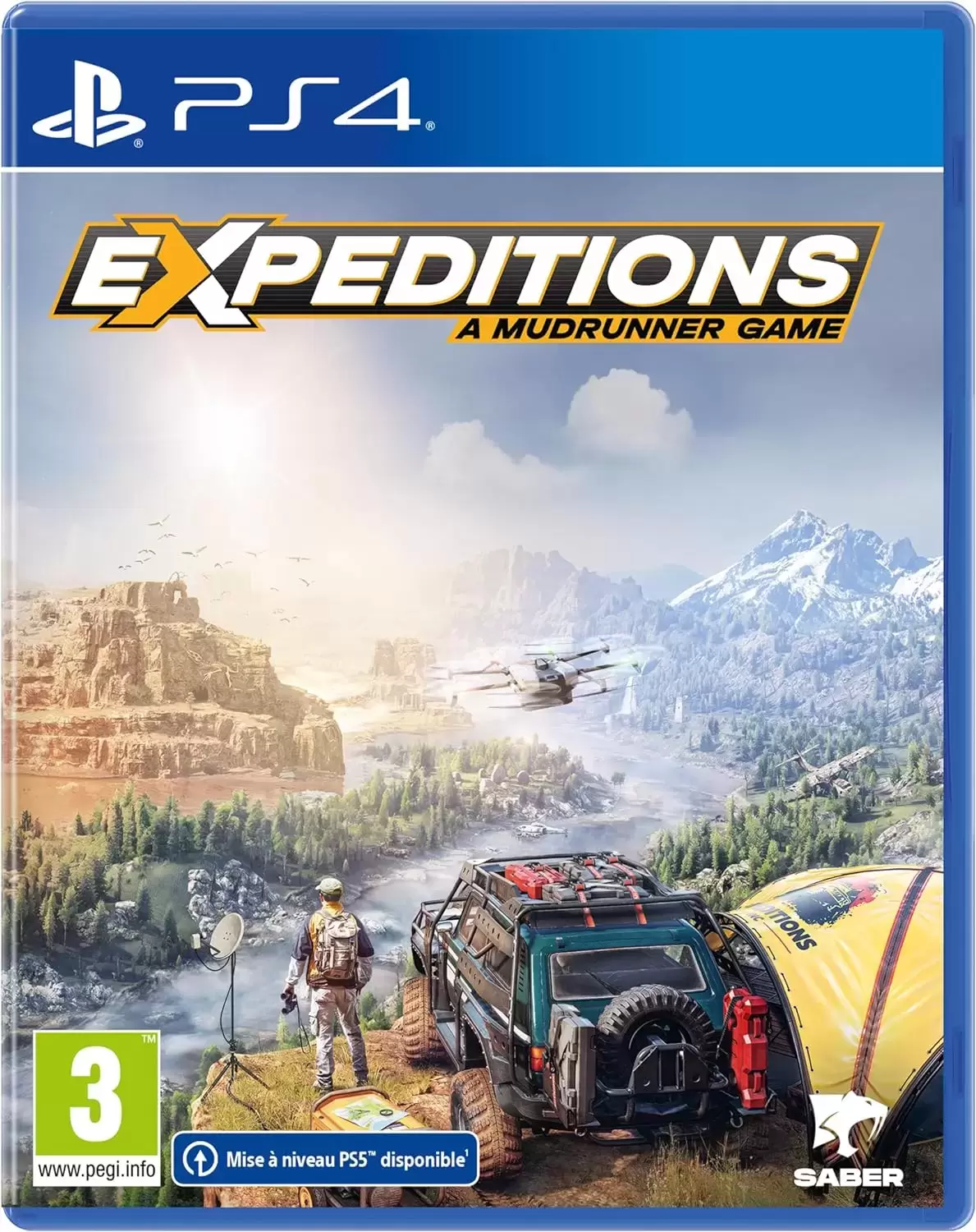Jeux PS4 - Expeditions - A Mudrunner Game