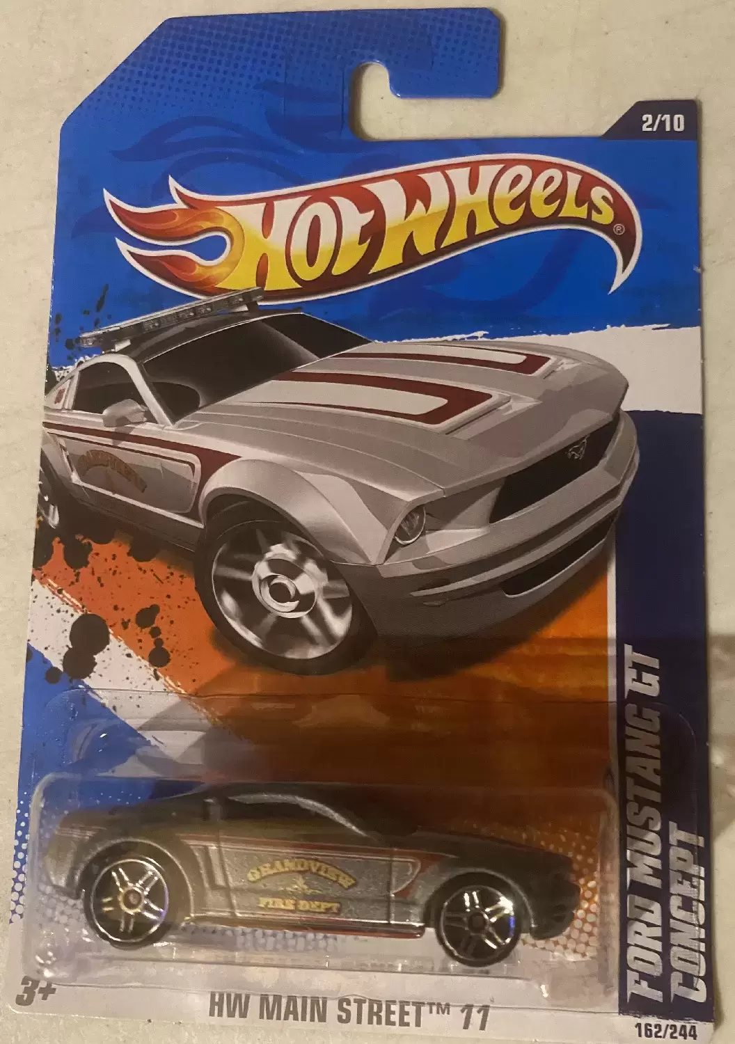 Hot Wheels Classiques - Ford Mustang GT Concept - HW Main Street 11 2/10 (162/244)