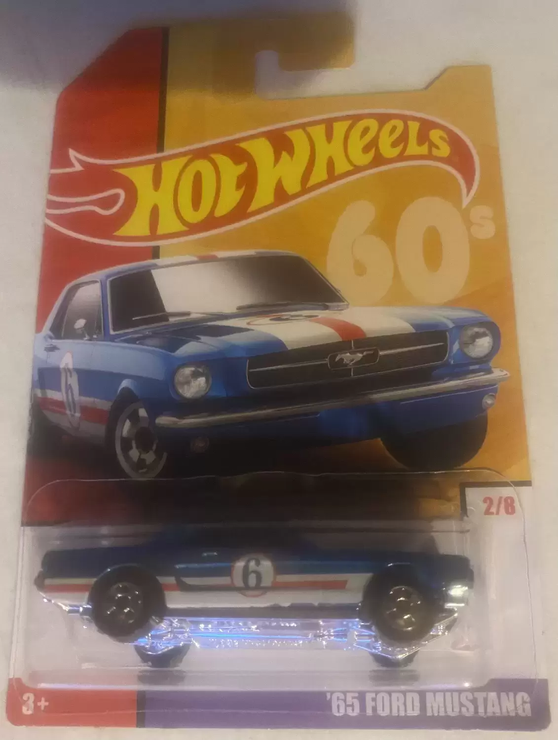 Mainline Hot Wheels - ‘65 Ford Mustang- Retro 60’s 2/8
