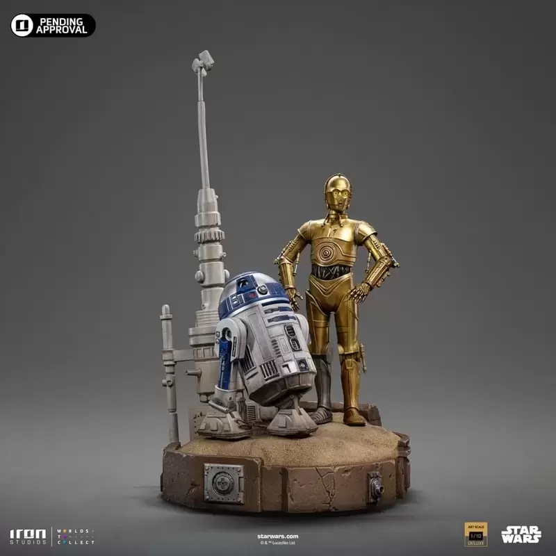 Iron Studios - Star Wars - C-3PO & R2-D2