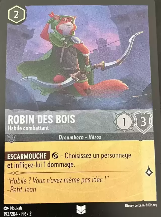 L\'Ascension des Floodborn - Robin des bois - Habile combattant - Brillante