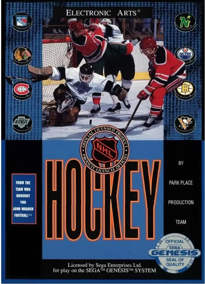 Sega Genesis Games - NHL Hockey