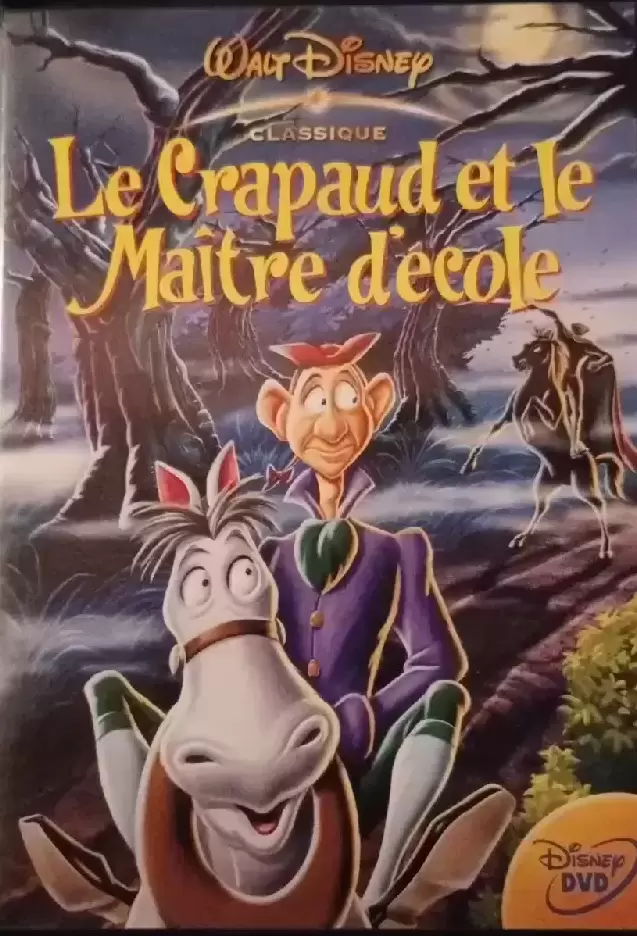 Les grands classiques de Disney en DVD - Le Crapaud Et Le Maître D\'école