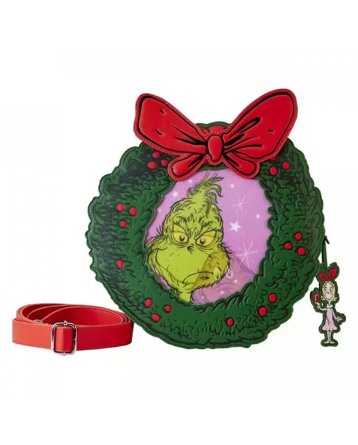 Loungefly - Sac Bandoulière - The Grinch - Floral