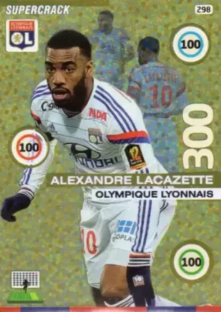 Adrenalyn XL : 2015-2016 (France) - Alexandre Lacazette - Olympique Lyonnais