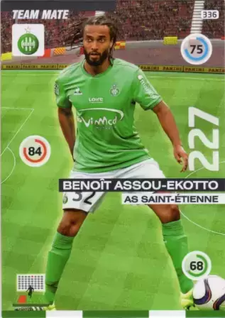 Adrenalyn XL : 2015-2016 (France) - Benoit Assou-Ekotto - AS Saint-Étienne