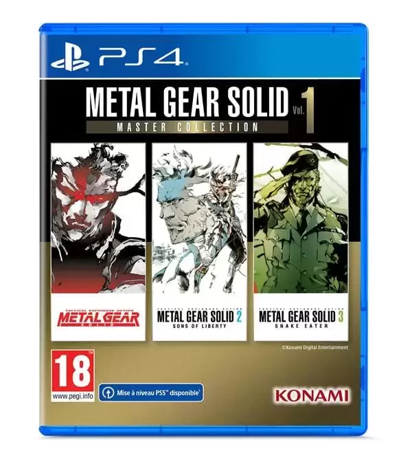 Jeux PS4 - Metal Gear Solid : Master Collection Vol. 1