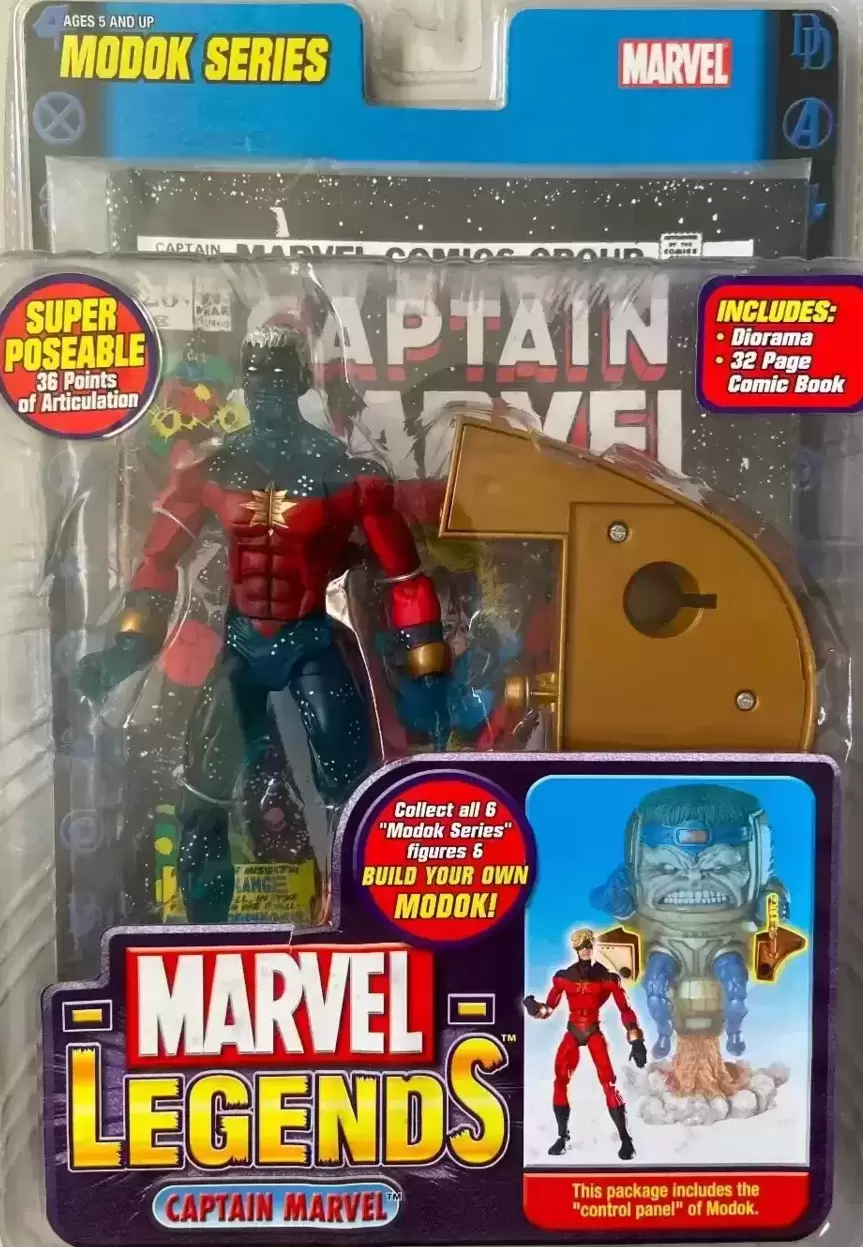 Marvel Legends Toy Biz - (2002-2012) - Captain Marvel
