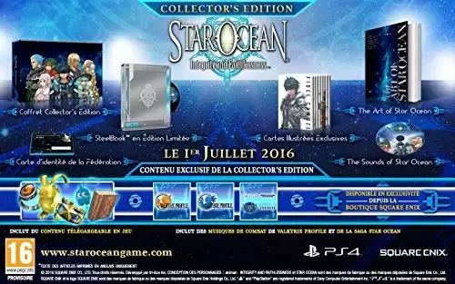 PS4 Games - Star Ocean : Integrity And Faithlessness - Collector\'s Edition