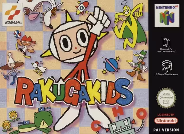 Jeux Nintendo 64 - Rakugakids
